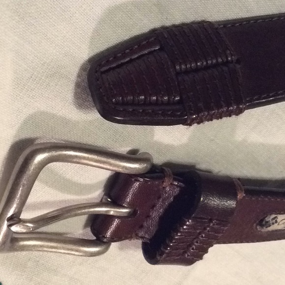 Columbia Full Leather Grain Belt - Picture 4 of 8